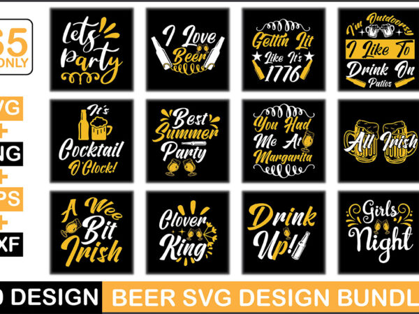 Beer t-shirt design bundle