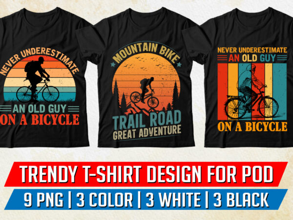 Bicycle bike t-shirt design