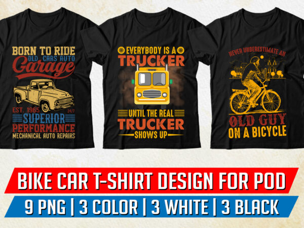 Biker car lover t-shirt design Biker car lover t-shirt design