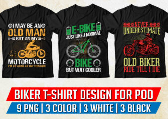 Biker Lover T-Shirt Design