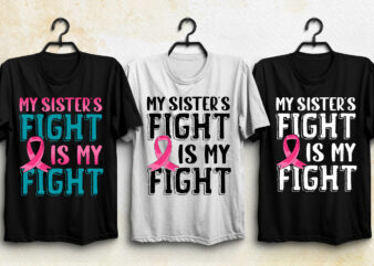 Breast Cancer awareness T-Shirt Design