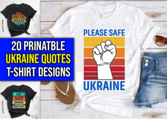 Ukraine quotes t shirt designs bundle