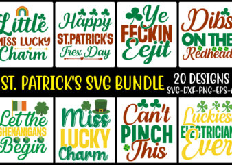 St. Patrick’s SVG Bundle vol.5