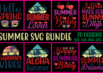 Summer svg bundle