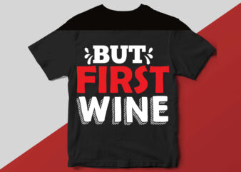 Wine T shirt Design Template