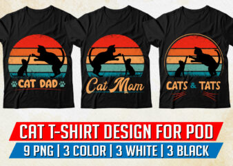 Cat Lover T-Shirt Design
