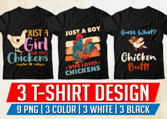 Chicken Lover T-Shirt Design