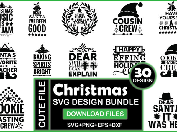 Christmas svg design bundle