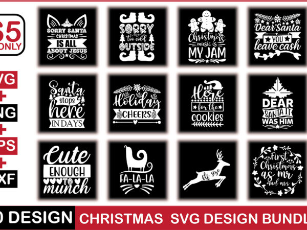 Christmas svg design bundle