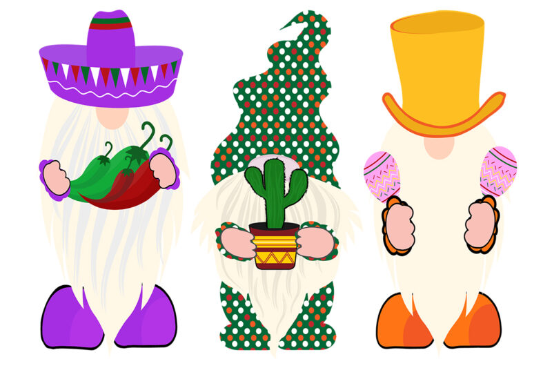 Cinco De Mayo Gnomes Design