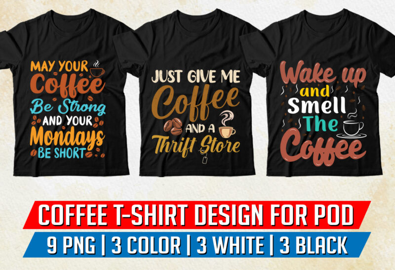 Coffee Lover T-Shirt Design