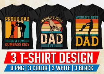 Dad Father T-Shirt Design