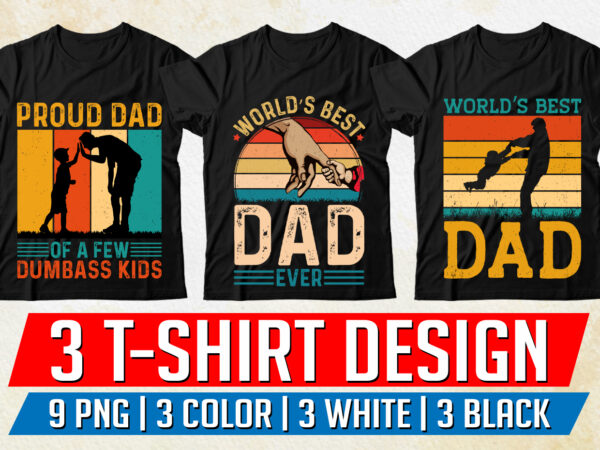 Dad father t-shirt design