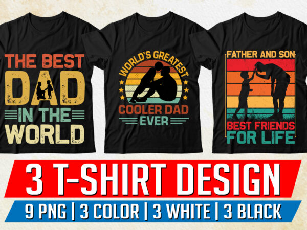 Dad father t-shirt design