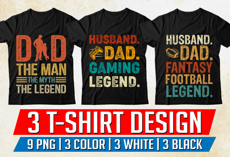 Dad Father T-Shirt Design