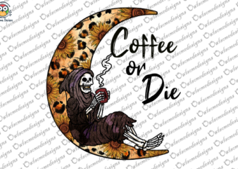 Coffee or Die T-shirt Design