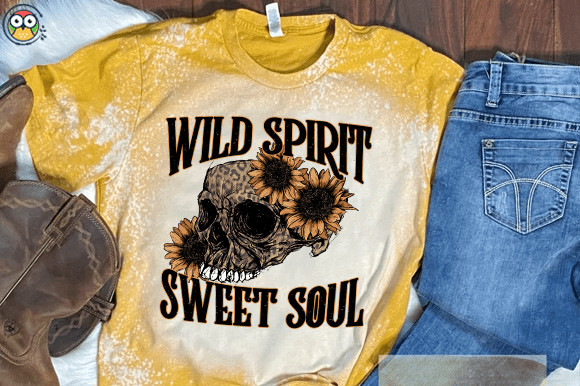 Wild Spirit Sweet Soul T-shirt design
