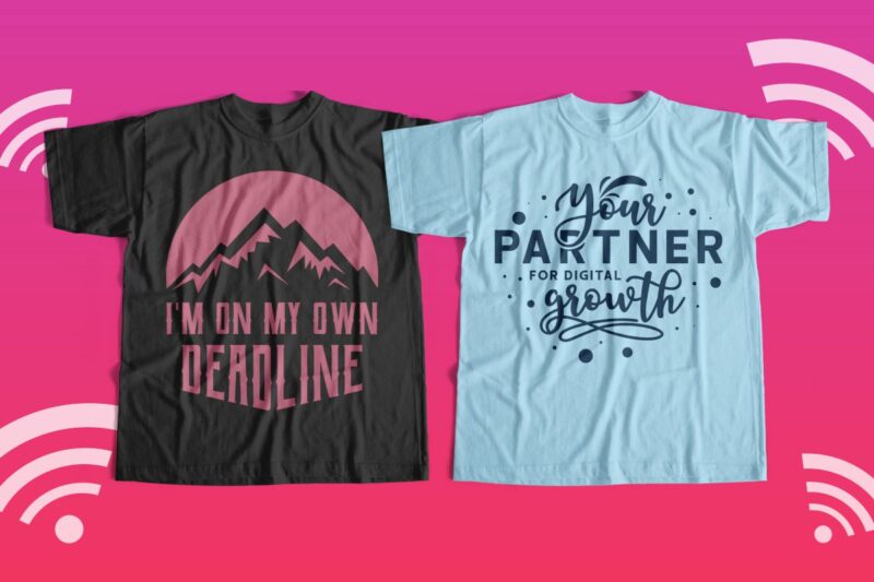 Digital nomad t-shirt designs bundle, Work hard anywhere, Van Life, Adventure, Traveler