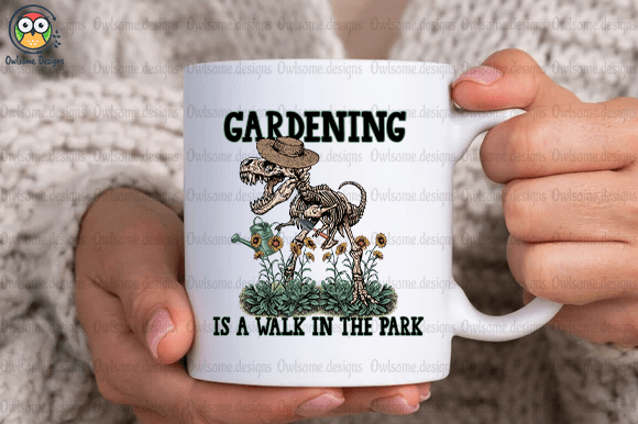 Gardening is Walk in the Park T-Shirt Design