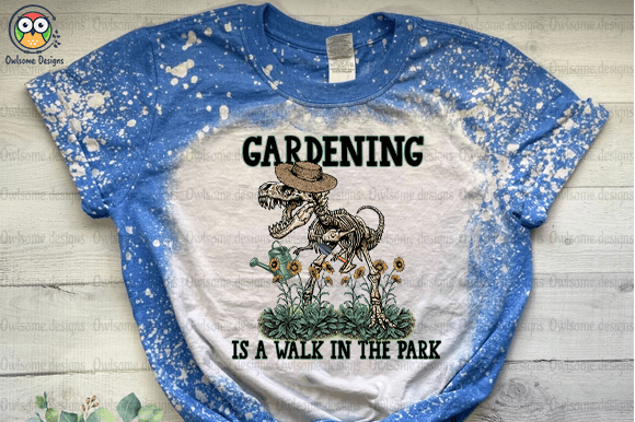 Gardening is Walk in the Park T-Shirt Design