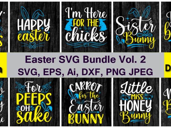 Easter t-shirt png & svg vector 20 t-shirt design bundle, and t-shirt design for best sale t-shirt design, trending t-shirt design, vector illustration for commercial use