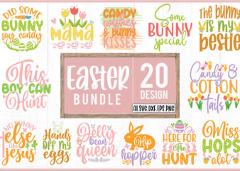 Easter SVG Design Bundle