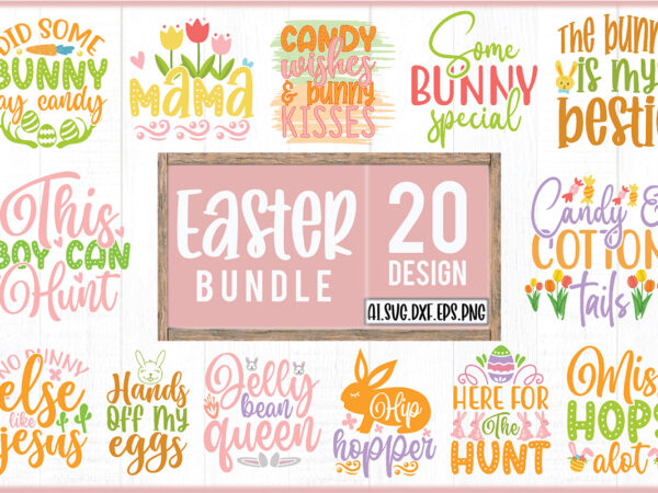 Easter svg design bundle