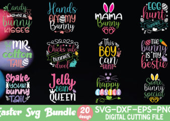 Easter svg bundle vector T shirt Design