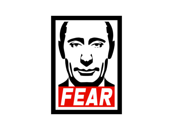 Fear t shirt graphic design
