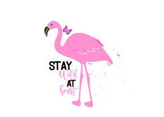Summer Flamingo t shirt template vector
