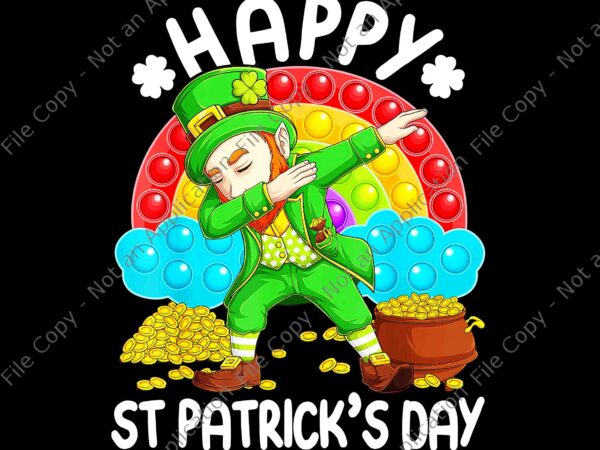 Happy st patrick’s day leprechaun pop it rainbow fidget png, leprechaun pop it rainbow fidget png, st.patrick day png graphic t shirt