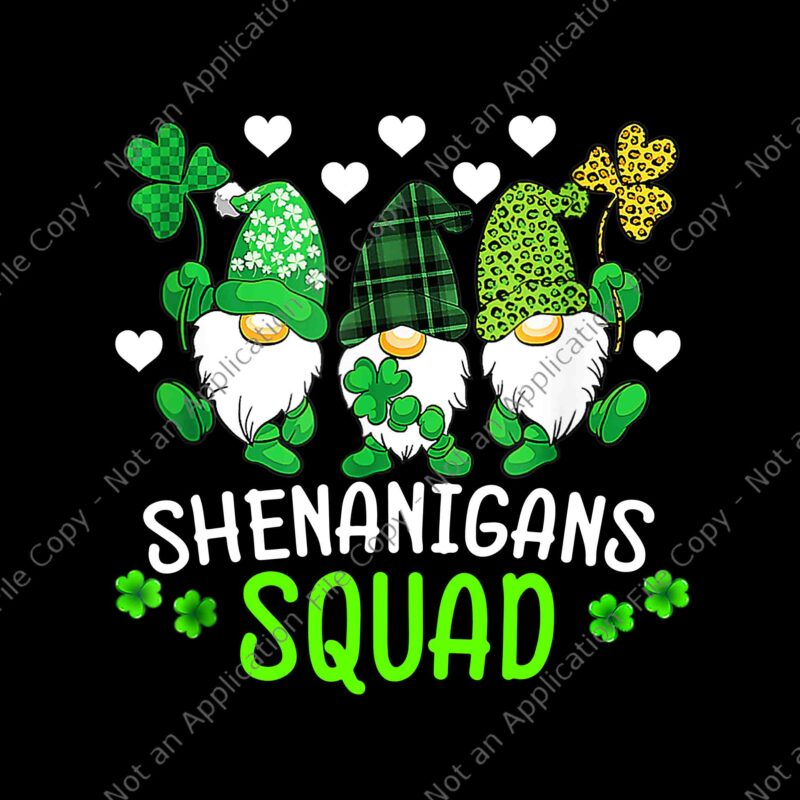 St Patrick Gnome Irish Day Shenanigan Leprechaun Shamrock T-Shirt St Patrick Gnome Irish Day Shenanigan Leprechaun Shamrock T-Shirt