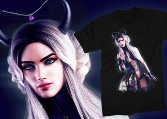 Fantasy Art Aisling t shirt graphic design