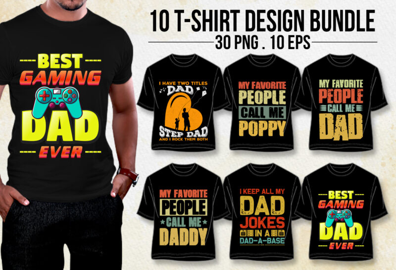 Father’s Day T-Shirt Design Bundle 3