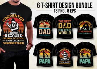 Father’s Day T-Shirt Design Bundle 1