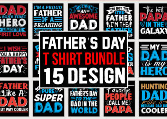 Father’s Day T shirt Design Bundle