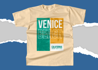 Venice Beach T-shirt Design