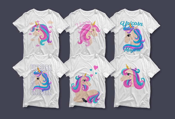 Unicorn svg bundle , unicorn Bundle, Graphic T-shirt