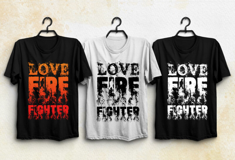 FireFighter T-Shirt Design