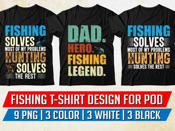 Fishing t-shirt design