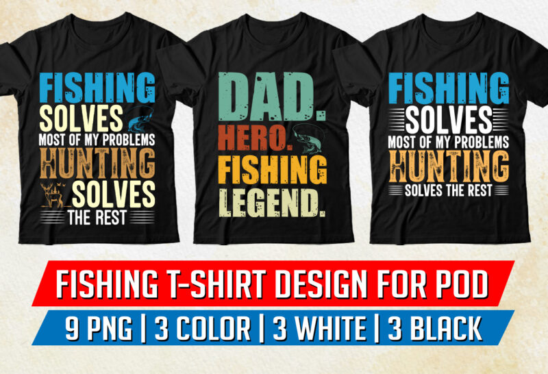 Fishing T-Shirt Design