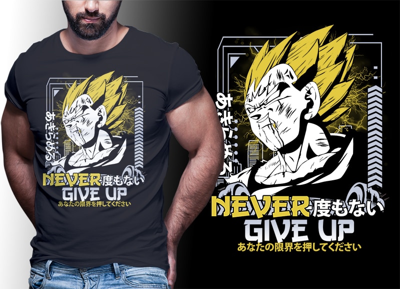 59 ANIME DRAGONBALL tshirt designs bundle