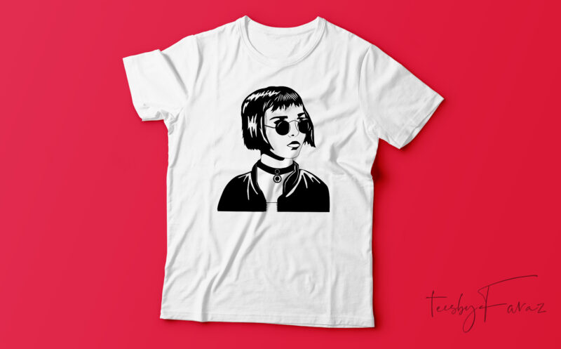 Pack of 25 women face Art t shirt designs ready to print