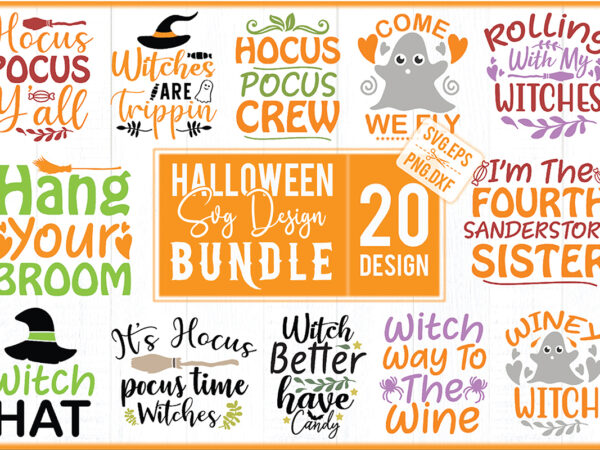 Halloween svg design bundle