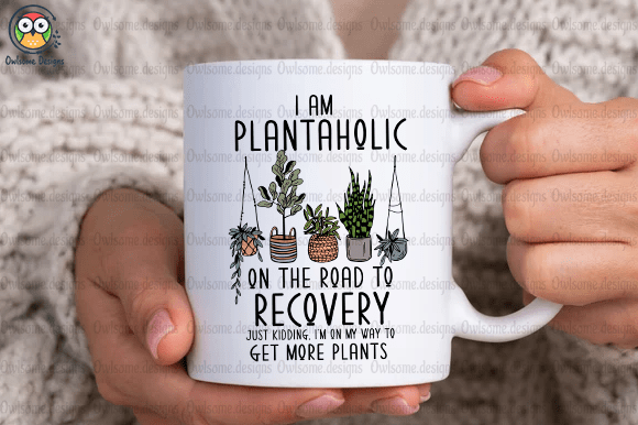 I Am Plantaholic T-Shirt Design