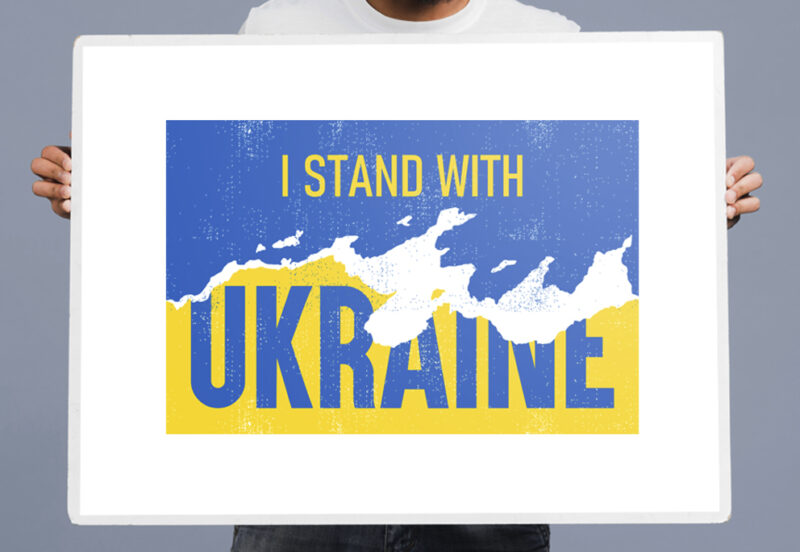 I STAND WITH UKRAINE