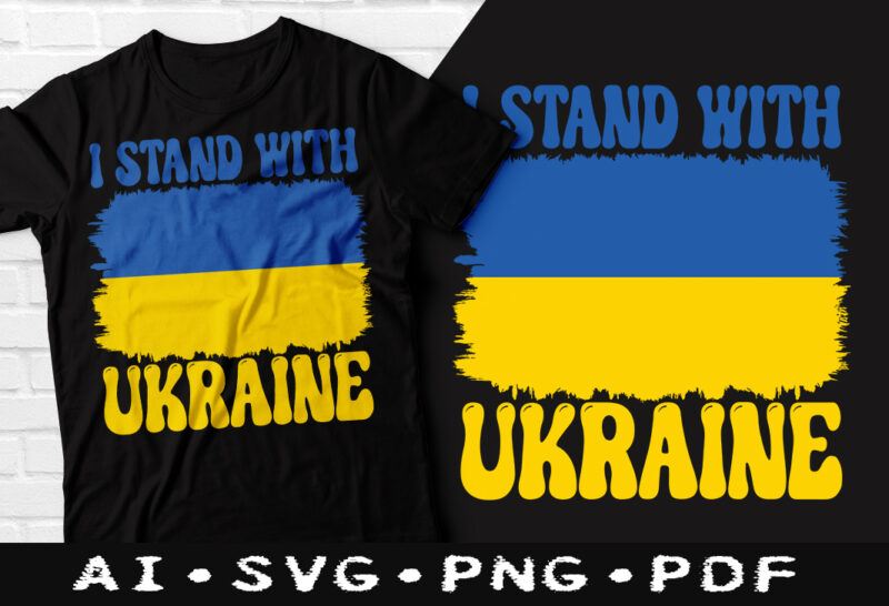 25 Ukraine tshirt design Bundle, stand with ukraine, ukraine svg, ukrainian flag svg, Pray for Ukraine design svg, Ukraine Support tshirt design, Freedom ukraine, I support ukraine