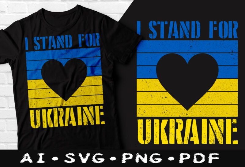 25 Ukraine tshirt design Bundle, stand with ukraine, ukraine svg, ukrainian flag svg, Pray for Ukraine design svg, Ukraine Support tshirt design, Freedom ukraine, I support ukraine