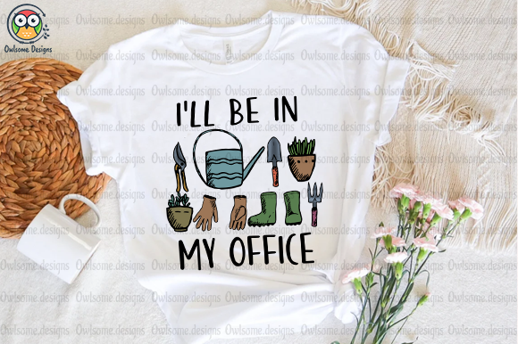 I’ll Be in My Office T-Shirt Design