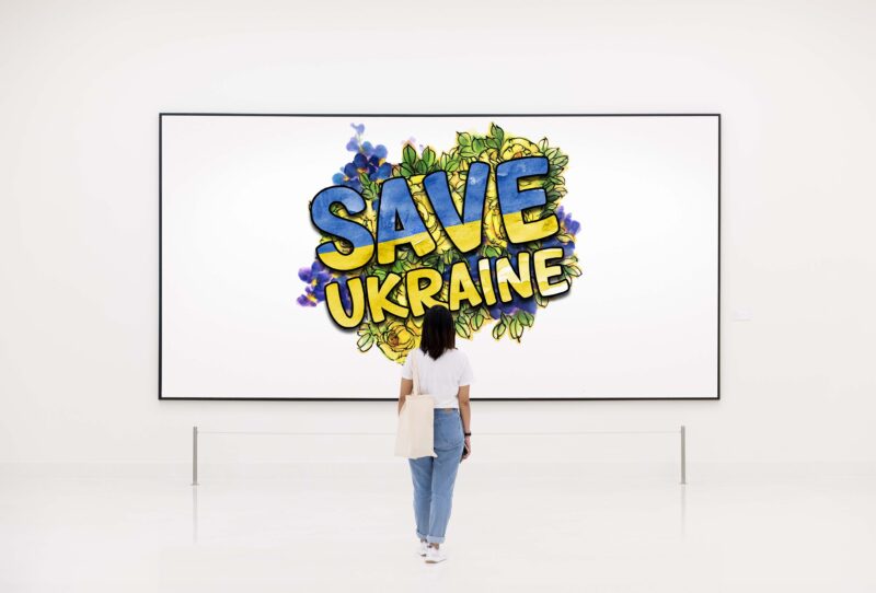 Save Ukraine Tshirt Design